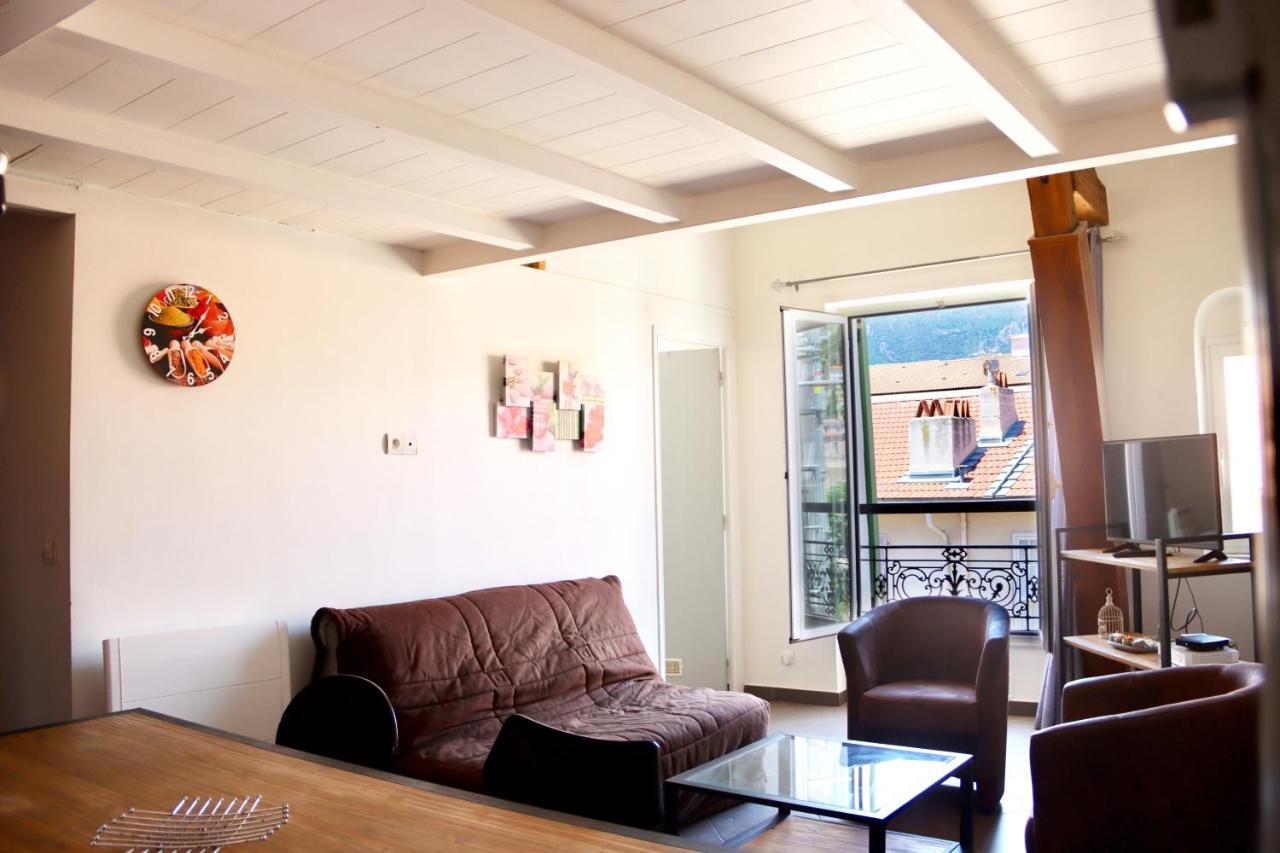 "Dans Les Toits De La Ville" Plein Centre Et Mer Menton Ngoại thất bức ảnh